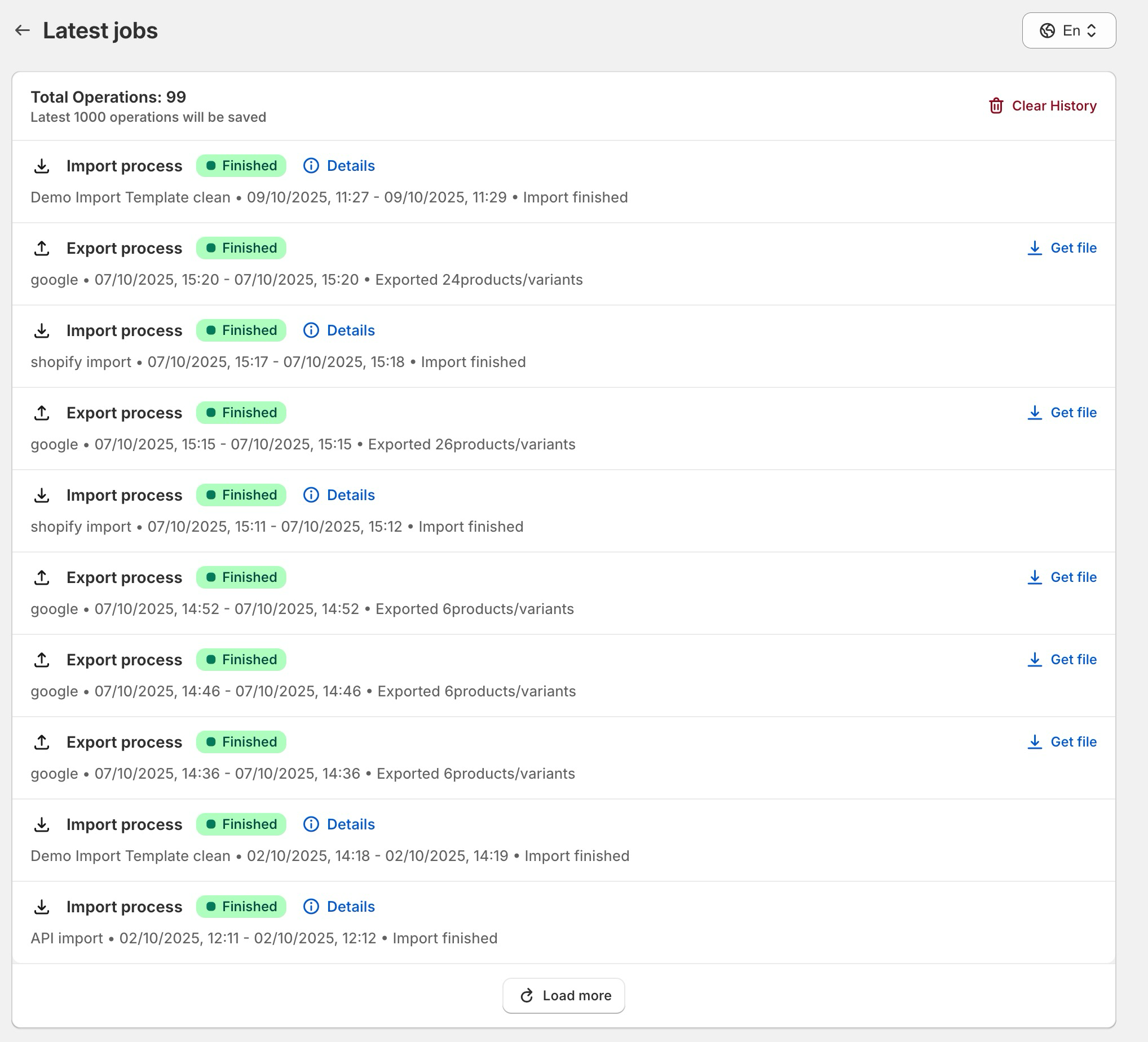 Automatic Task Label Example